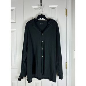 ASOS Mens Black Mens Shirt Size XL Tall